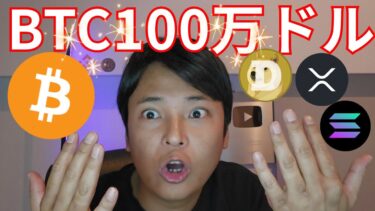 ビットコイン トランプ政権で100万ドル(1.5億円)、DOGE省が爆誕【仮想通貨 暗号資産 暗号通貨 BTC ETH XRP BNB SOL DOGE SHIB SUI 他】