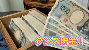 タンス貯金はお金が貯まる！1週間5000円貯金【19回目】