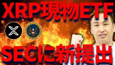 【リップル】XRP現物ETFをカナリーキャピタルがSECに申請🔥さぁ勝負だ！俺はビビってないぜ！