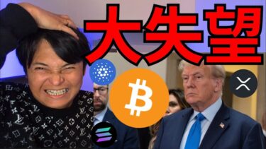 仮想通貨サミット失望でビットコイン下落、アルトコインさらにヤバイ